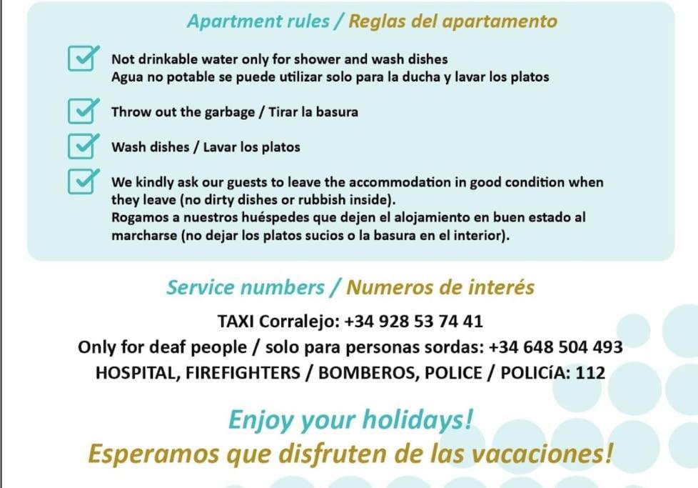 Apartamento New Tamarindo La Ola Corralejo Exterior foto